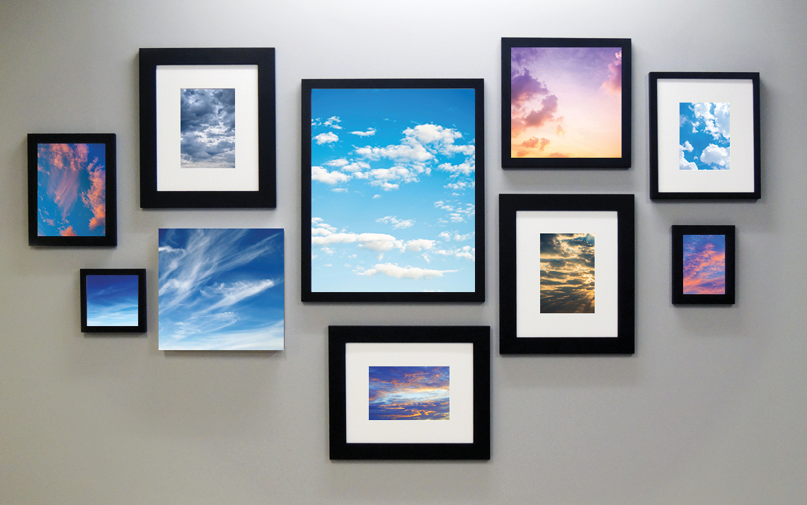 Blue Skies: Ten Piece Horizontal Set Blue Skies: Ten Piece Horizontal Set