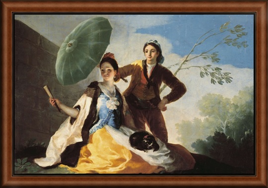 The-parasol-goya-brown-frame