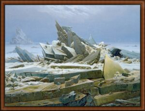 The Sea of Ice by Friedrich
