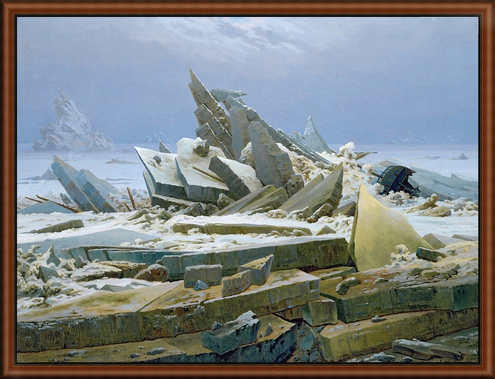The Sea of Ice by Friedrich