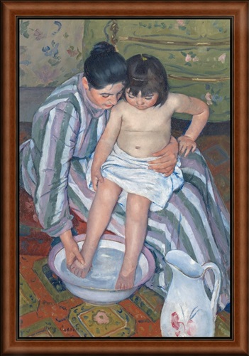 Child's Bath by Mary Cassatt