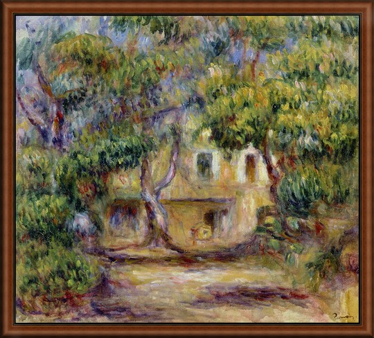 Farm at Les Collette by Renoir