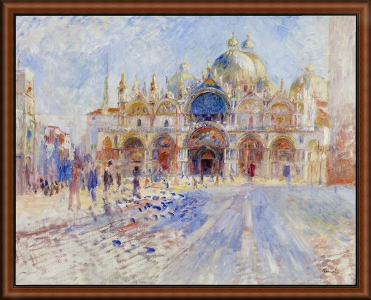 La Piazza San Marco by Renoir