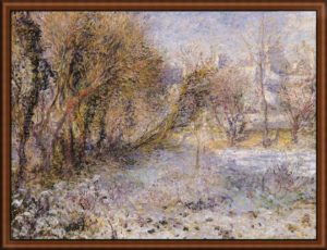 Snowy Landscape by Renoir