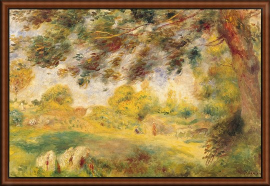 Spring Landscape by Renoir