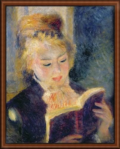 Girl Reading by Renoir