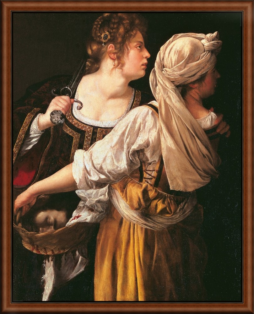 Judith and her Servant by Gentileschi