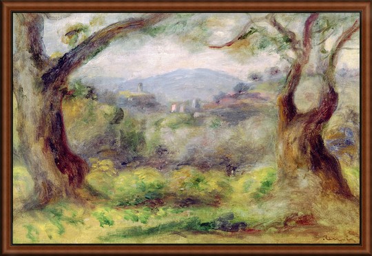 Landscape at Les Collettes by Renoir