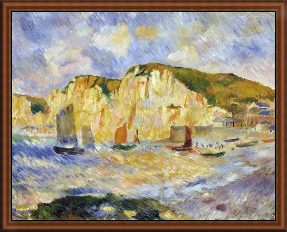Sea and Cliffs by Renoir