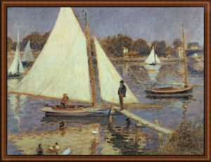 Seine at Argenteuil by Renoir