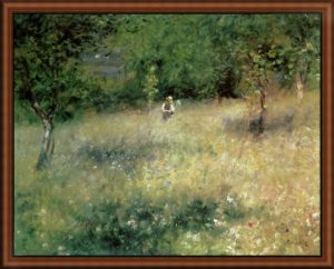 Spring at Chatou by Renoir