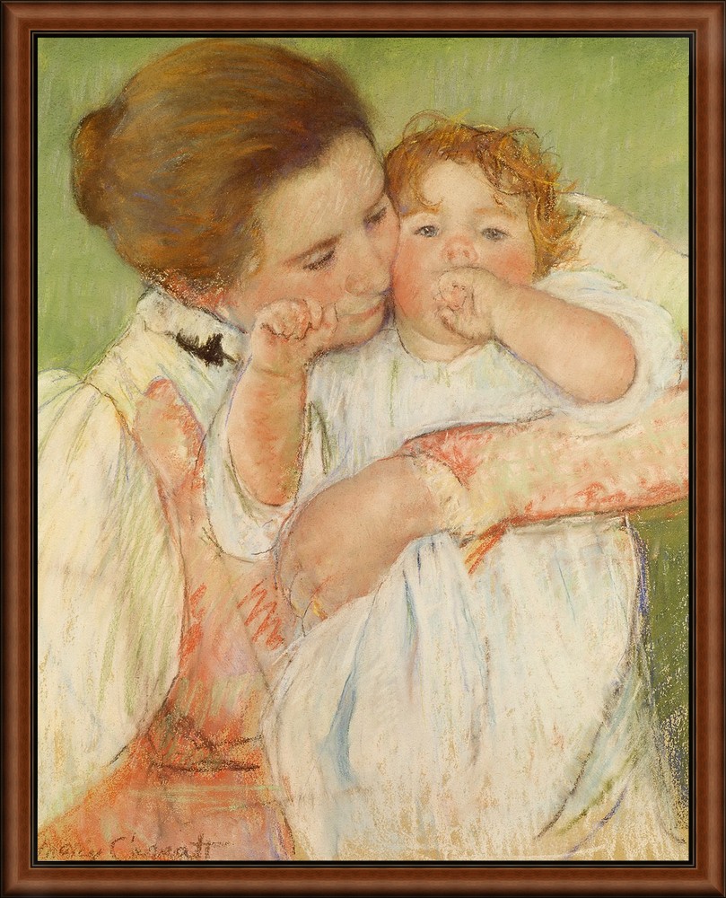 mother and child by Cassatt
