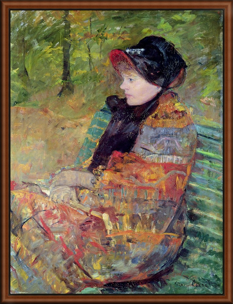 Portrait by Cassatt