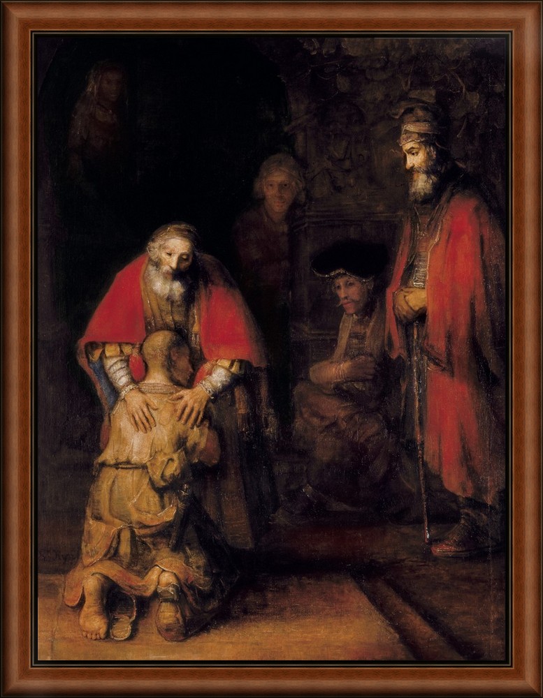 Return of the Prodigal by Rembrandt