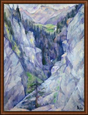 Ravine at Pian by Cezanne