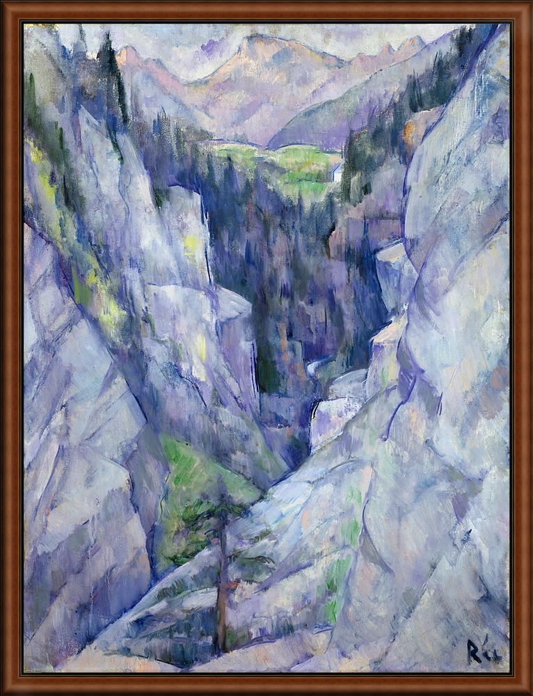 Ravine at Pian by Cezanne