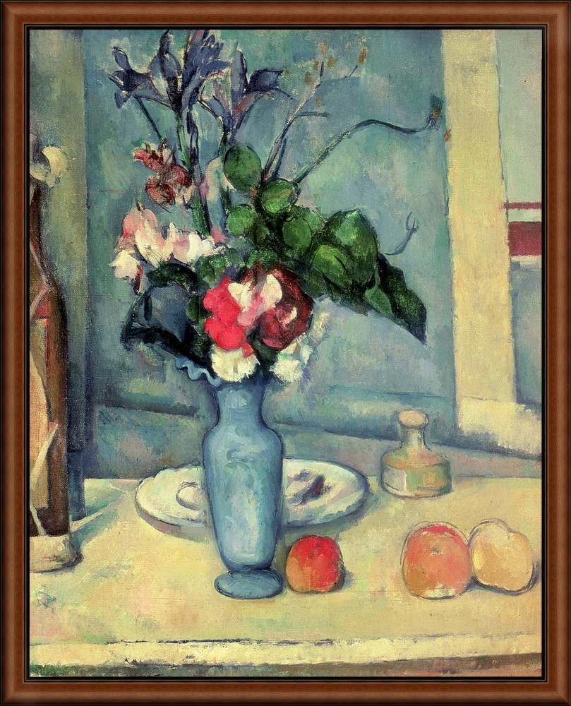The Blue Vase by Cezanne