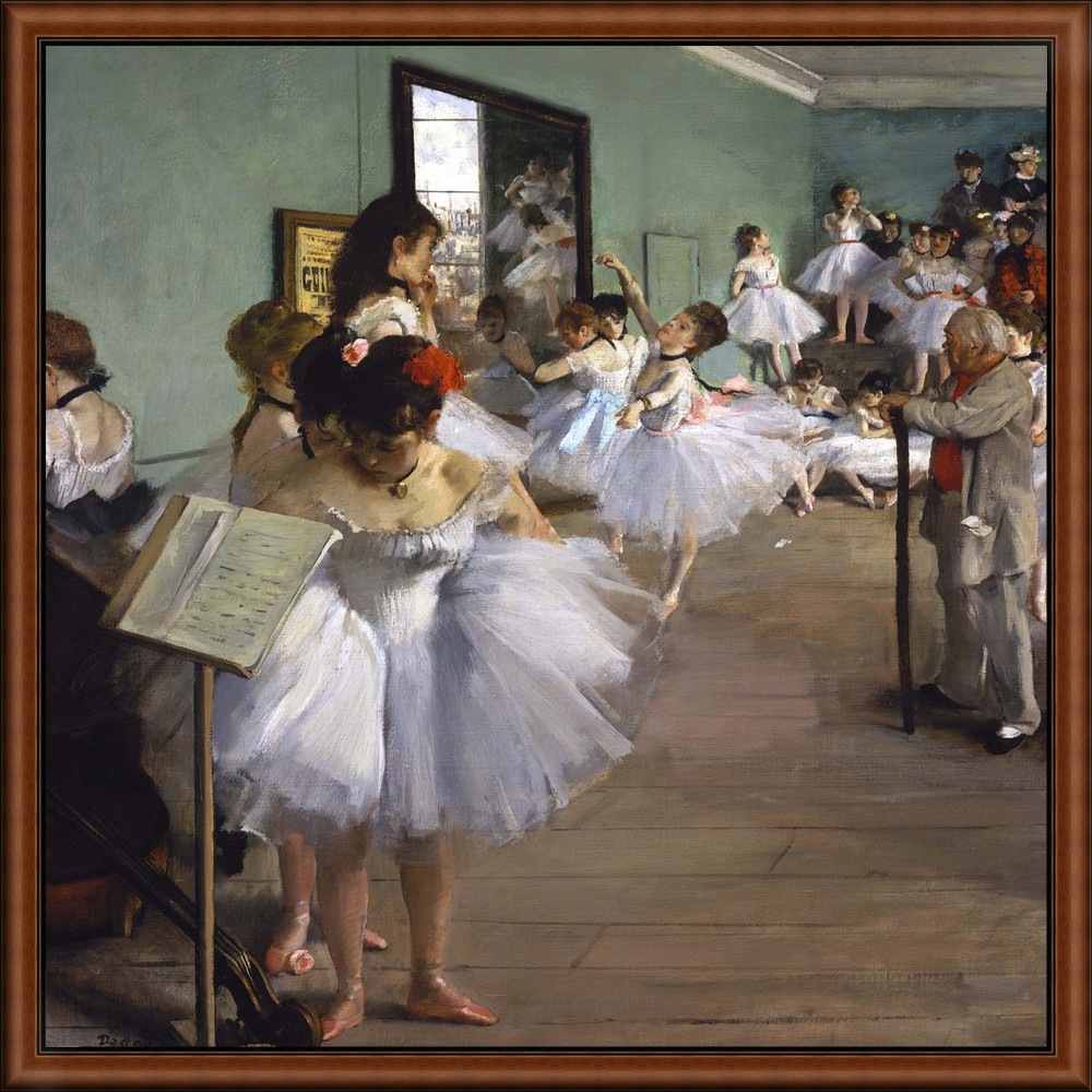 The Dance Class by Degas