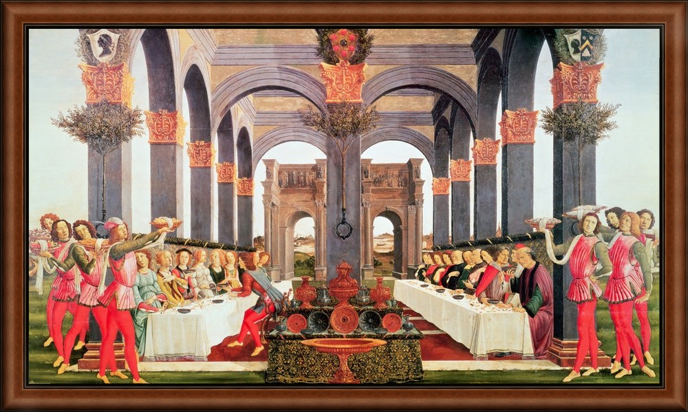 Wedding Feast by Botticelli