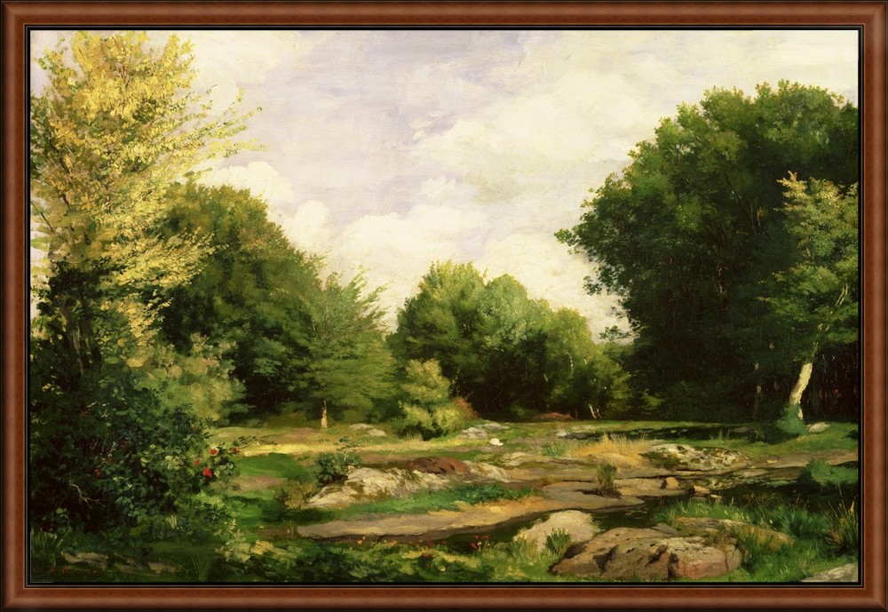 Clearing in the Woods by Renoir