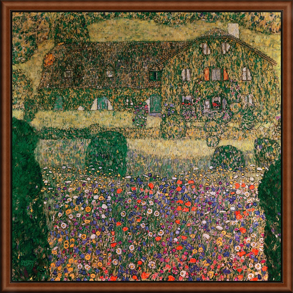 Country House by the Attersee by Klimt