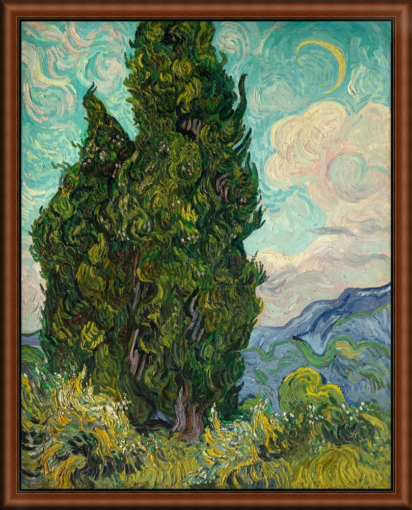 Cypresses by Van Gogh