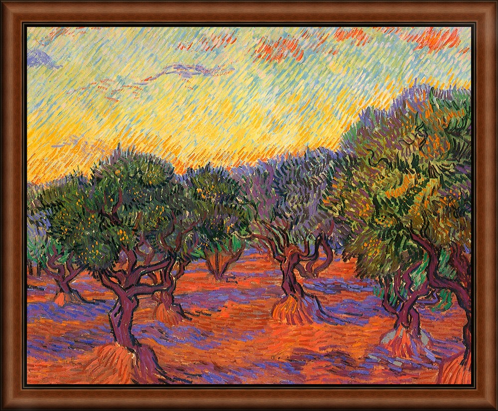 Grove of Olive Trees by Van Gogh