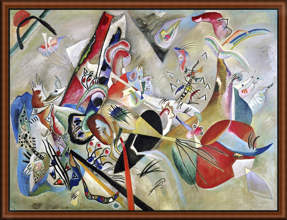 In the Grey by Kandinsky
