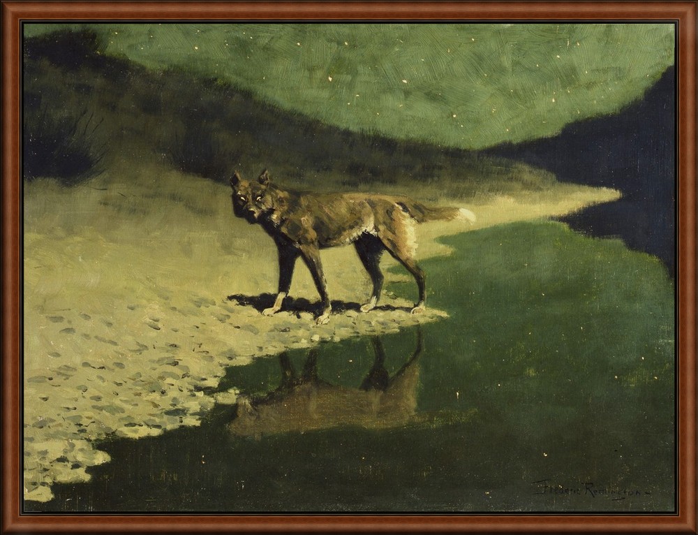 Moonlight, Wolf by Remington