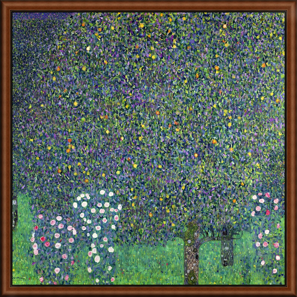 Roses Under the Trees by Klimt