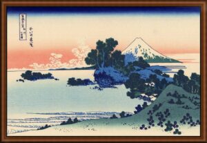 Shichiri Beach in Sagami by Hokusai