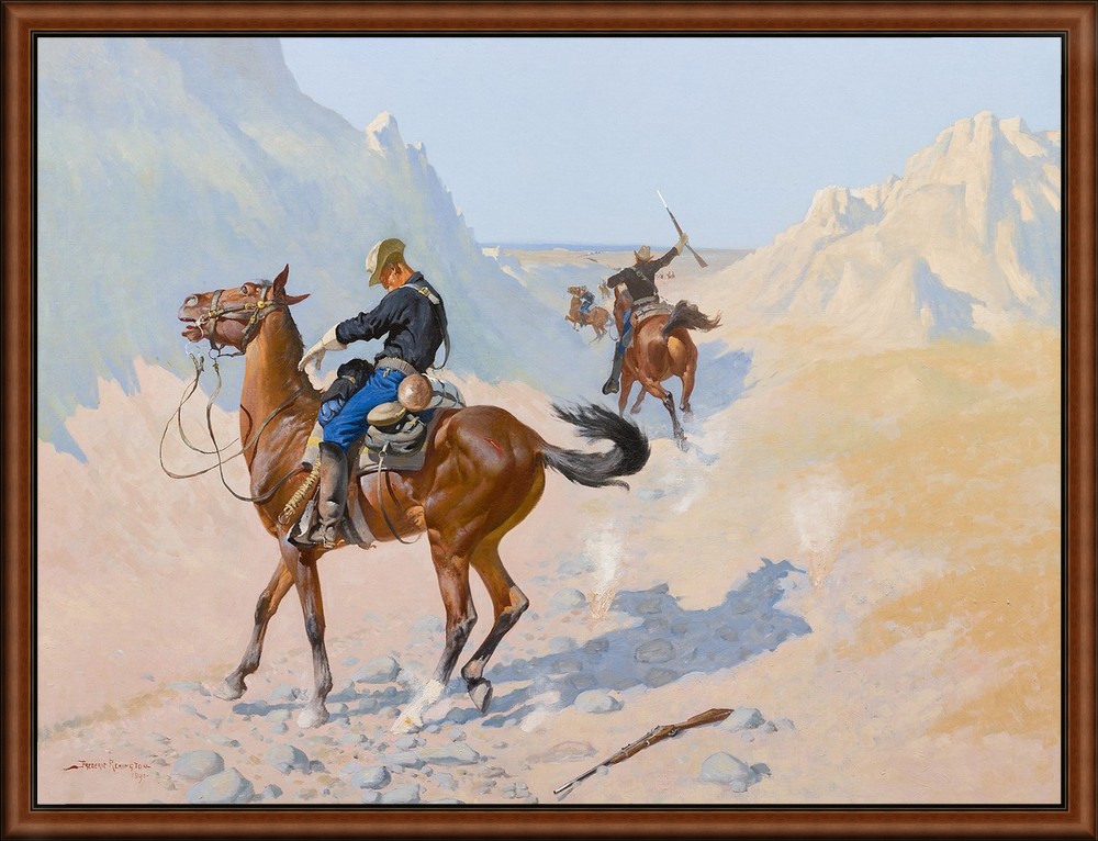 The Advance Guard by Remington