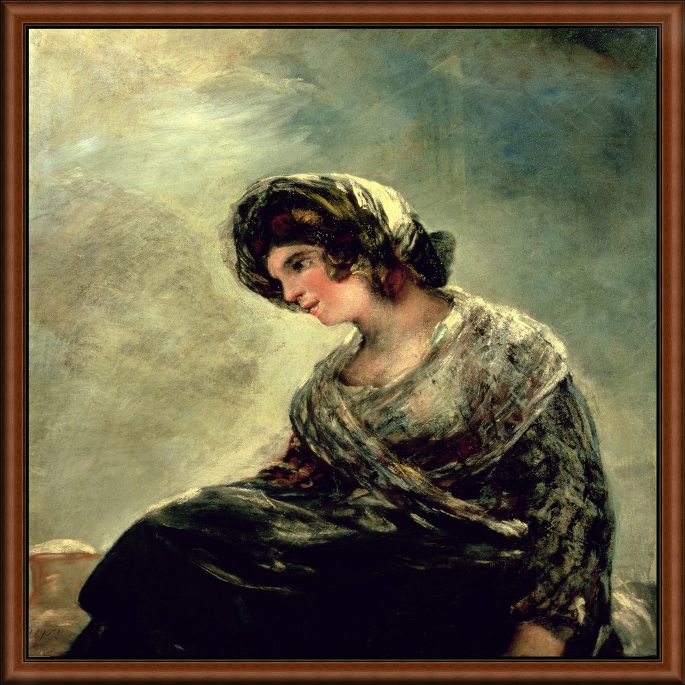 The Milkmaid of Bordeaux Square by Goya