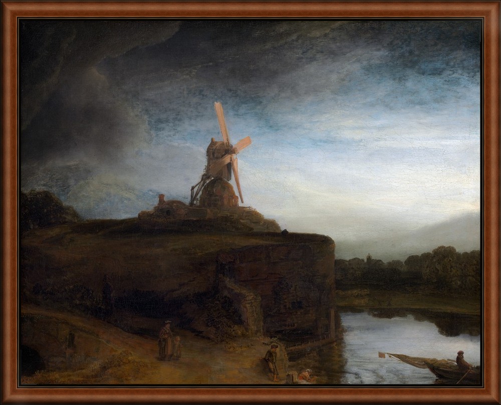 The Mill by Rembrandt