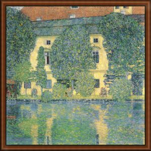 The Schloss Kammer on the Attersee III by Klimt