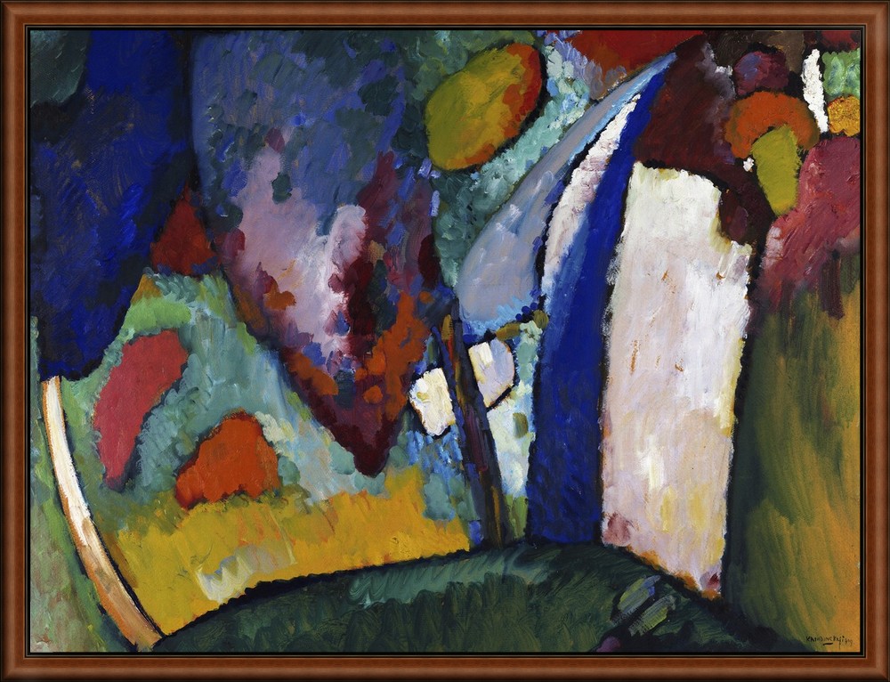 The Waterfall by Kandinsky