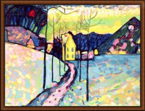 Winter Landscape by Kandinsky