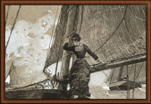 Yachting Girl by Homer