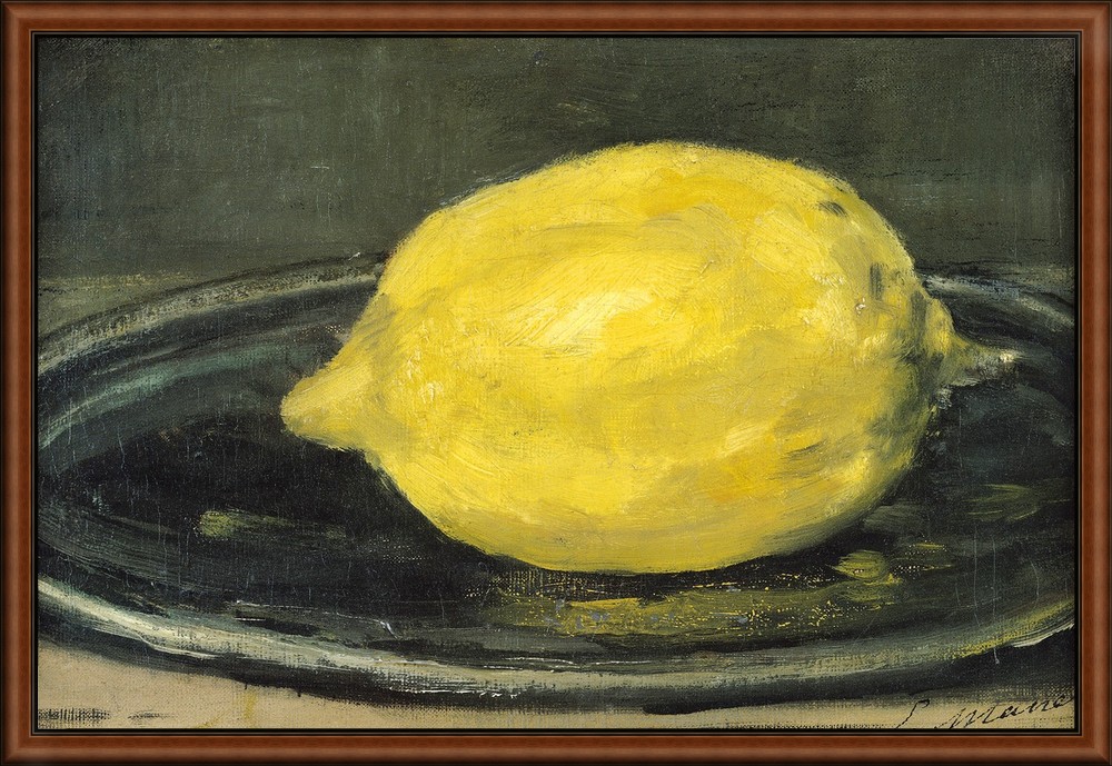 The Lemon by Manet