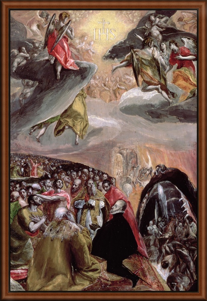 Adoration of the Name of Jesus by El Greco
