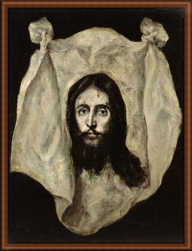 Face of the Christ by El Greco