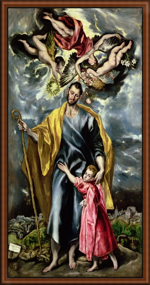 St Joseph and the Christ Child by El Greco