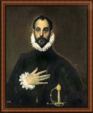 The Nobleman by El Greco