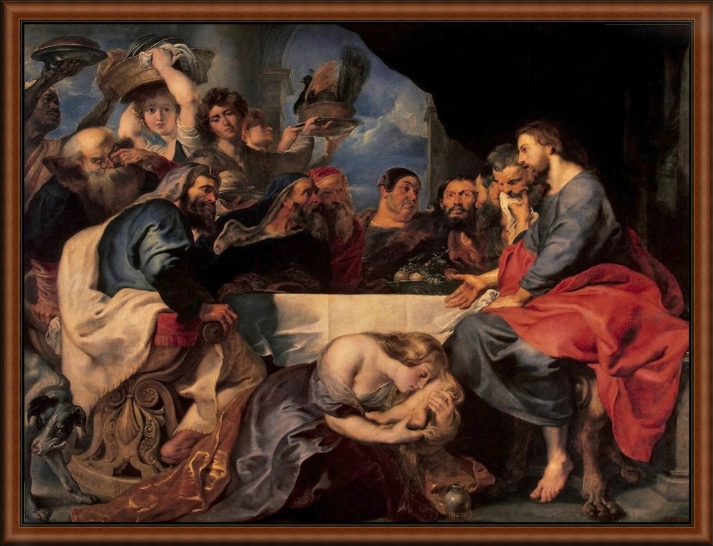 Feast in the House of Simon the Pharisee by Rubers