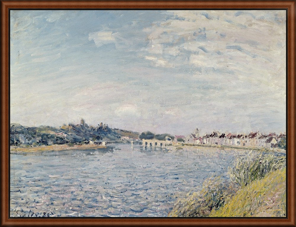 Landscape, 1888 by Sisley