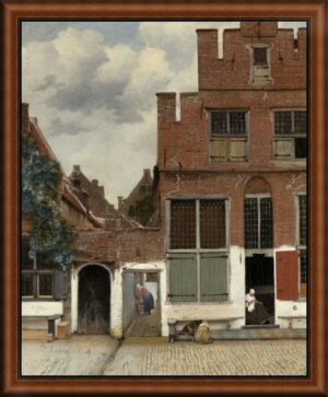Street in Delft by Vermeer