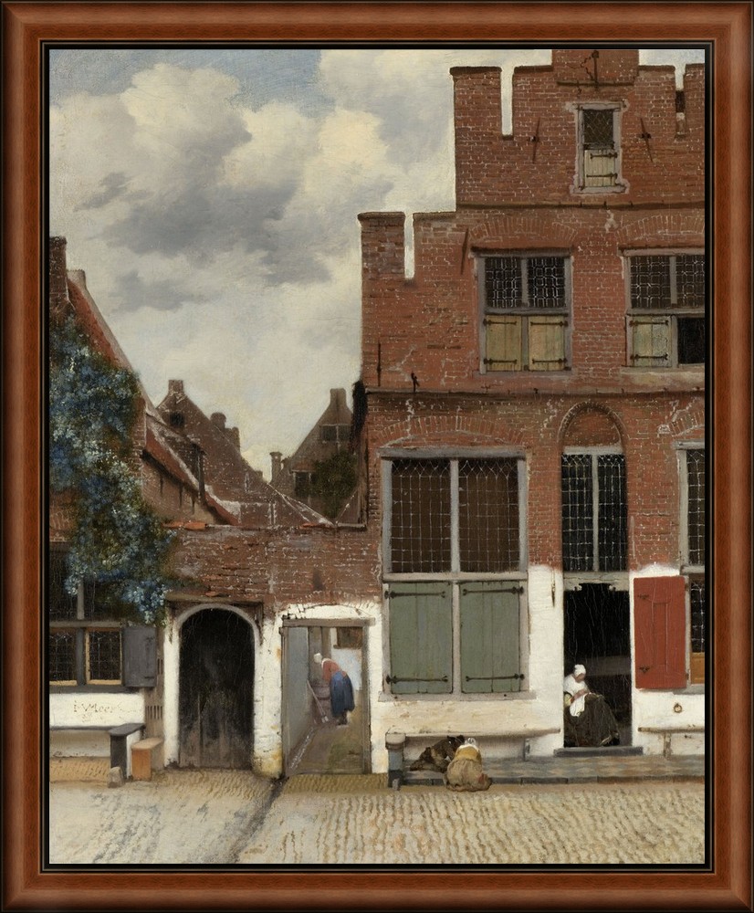 Street in Delft by Vermeer