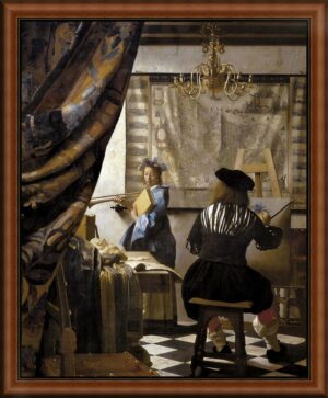The Artist's Studio by Vermeer