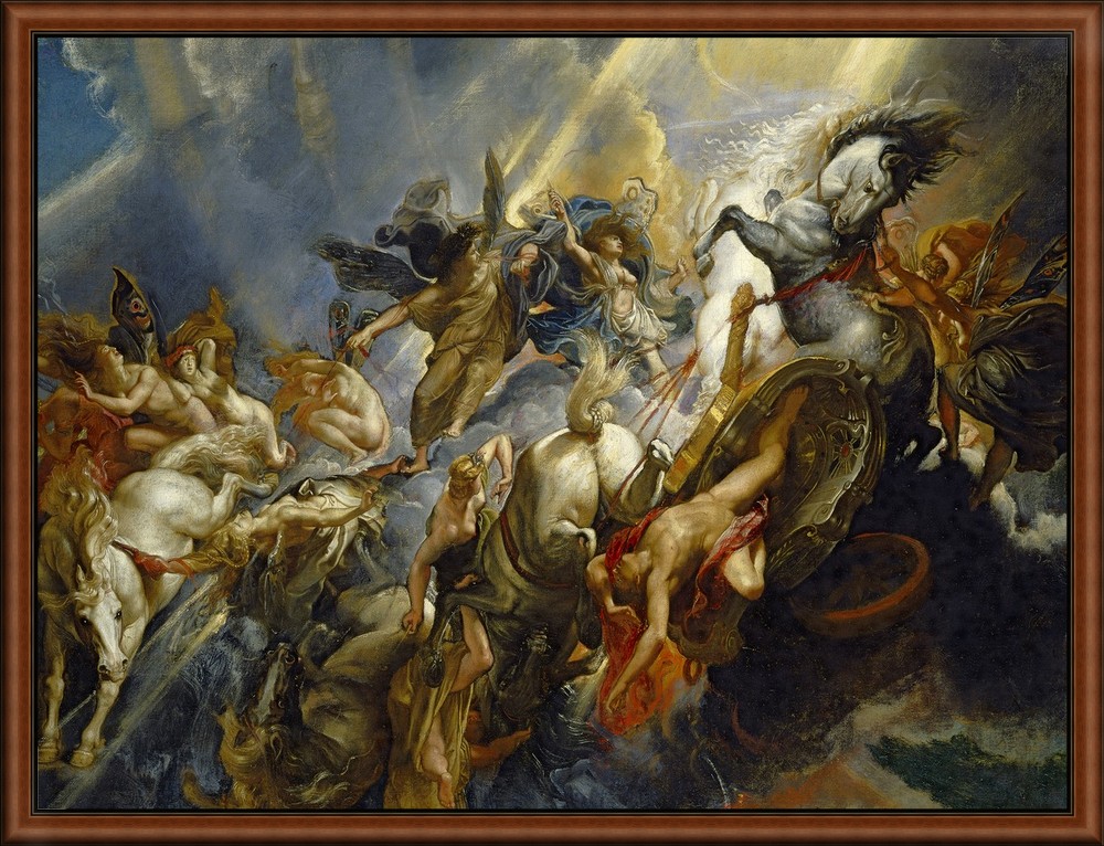 The Fall of Phaeton by Rubens