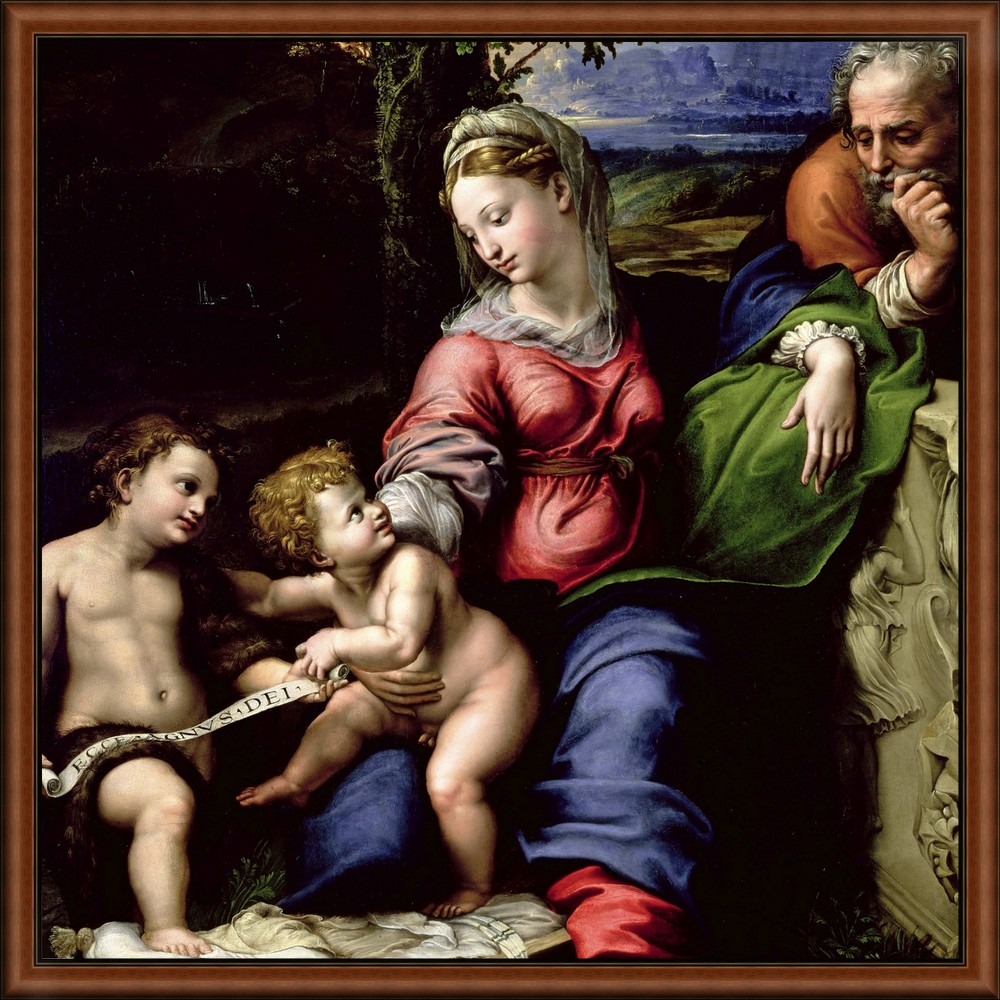 The Holy Family of the Oak Tree by Raphael